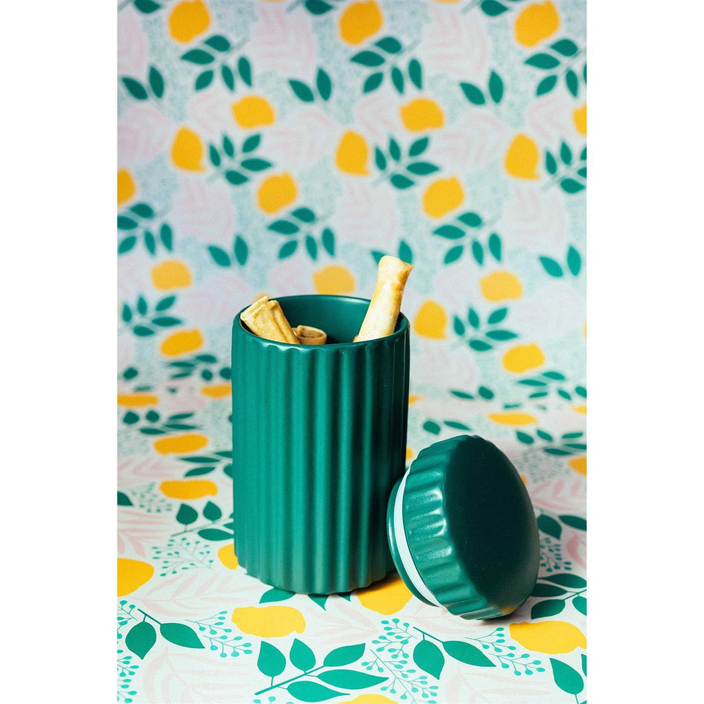 Ceramic Dog Treat Jar P5792