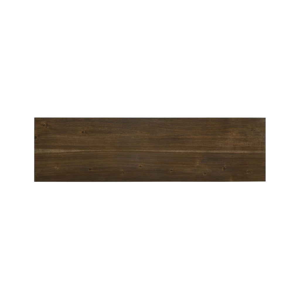 Weathered Oak and Cream Bench M767844