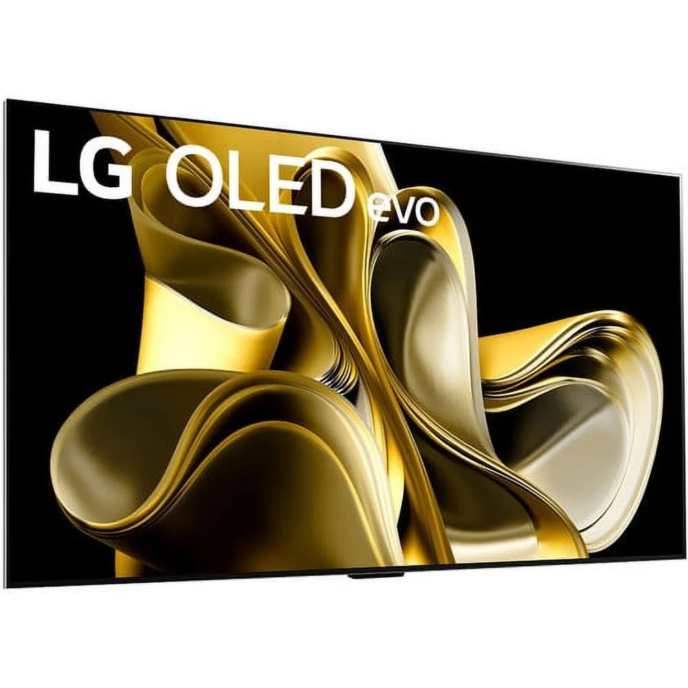 83-Inch OLED evo Smart Flat Screen TV with Wireless 4K Connectivity, Light Satin Silver E451