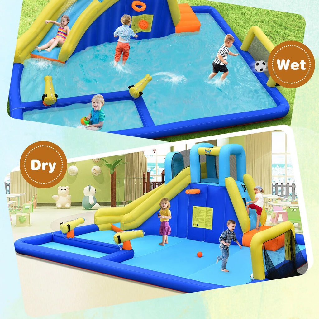 Inflatable Climbing Wall Water Slide Bounce House S51821