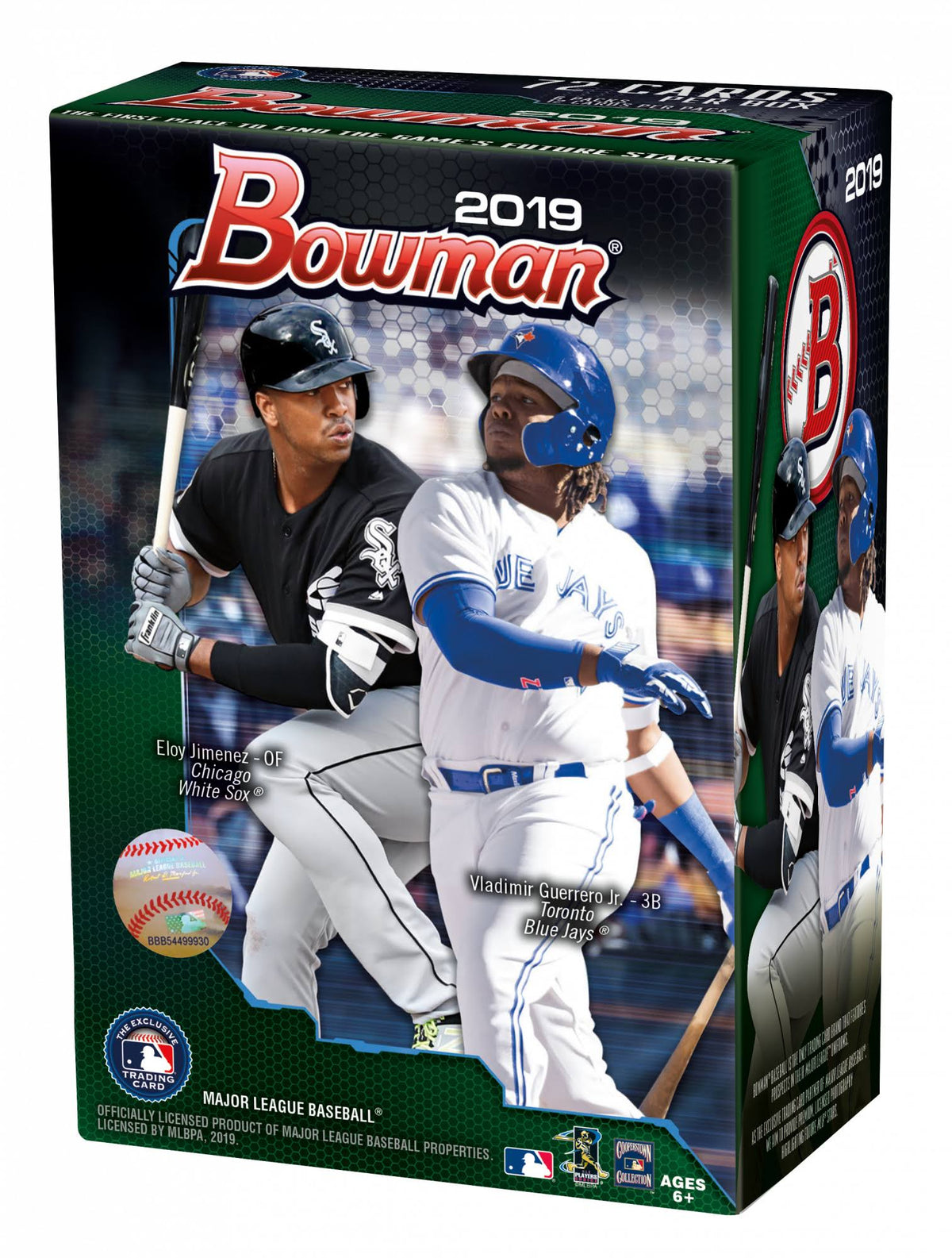 2019 Bowman Baseball 6ct Blaster Box L549