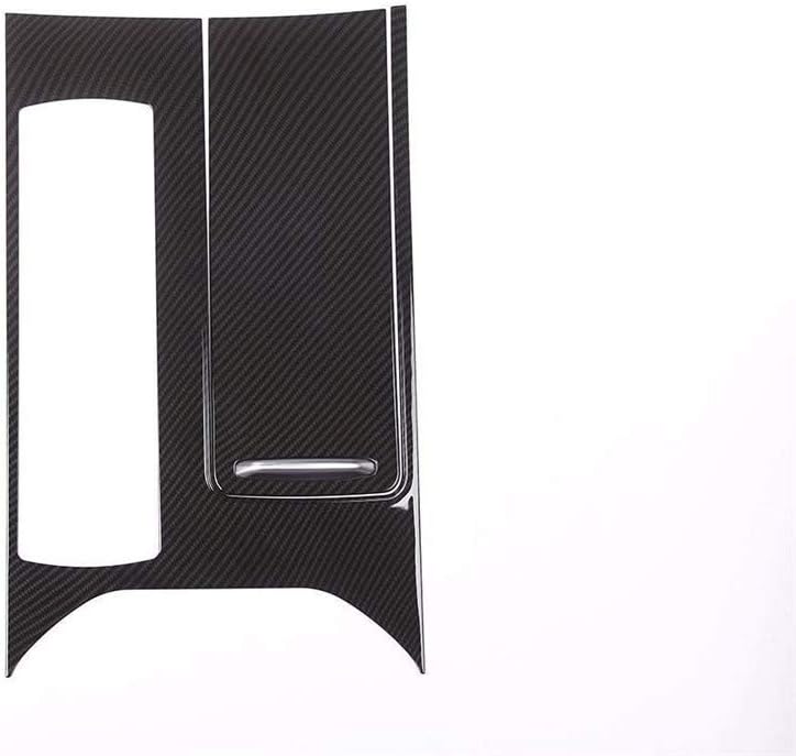 Carbon Fiber Style ABS Plastic Center Console Panel Cover Trim U8930