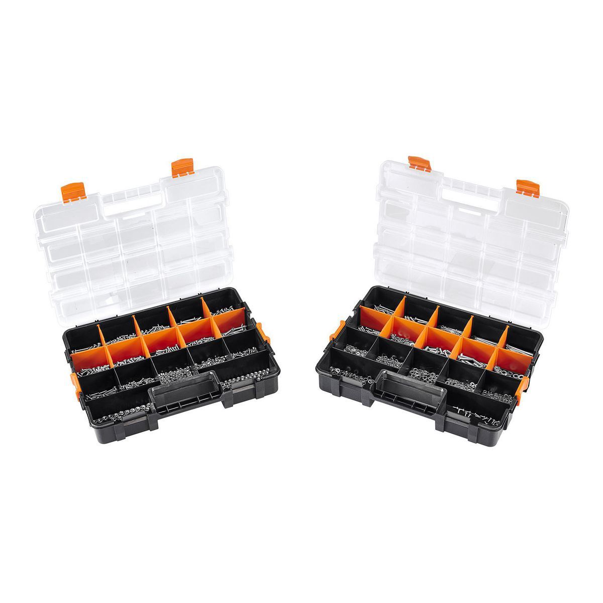 1001-Piece Nut and Bolt Assortment Case R23762
