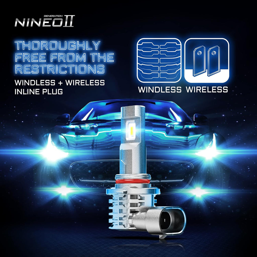 Pack of 4 24000LM 6500K Cool White LED Bulbs Combo S268