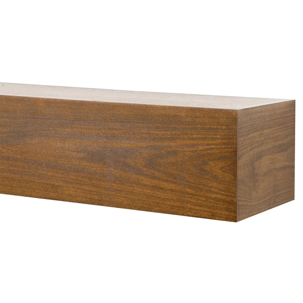 48 inch Floating Wood Fireplace Mantel Shelf V158135