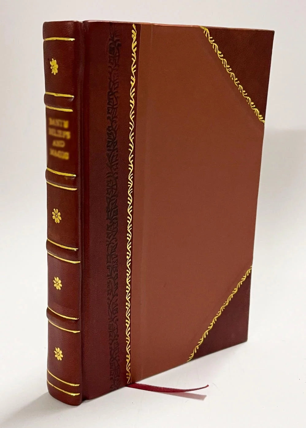 Cherry & Violet Leather Bound F426