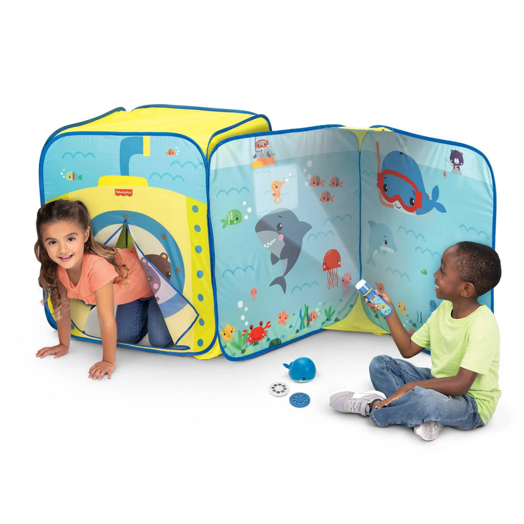 Pop Up Play Tent Submarine Adventure with Projector Toy L84394