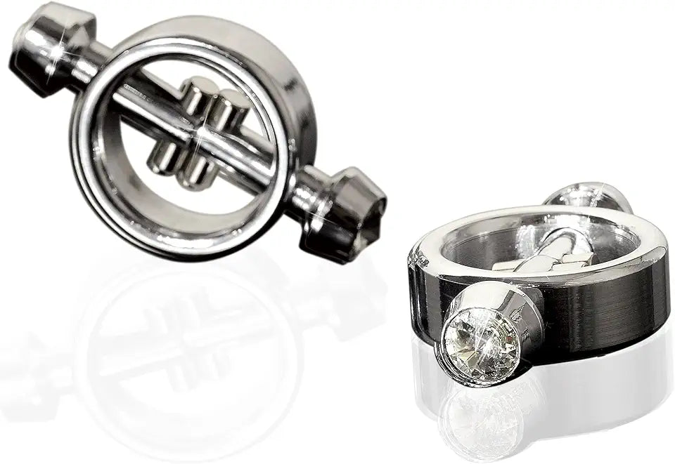 Magnetic Nipple Clamps Waterproof Silver O586313
