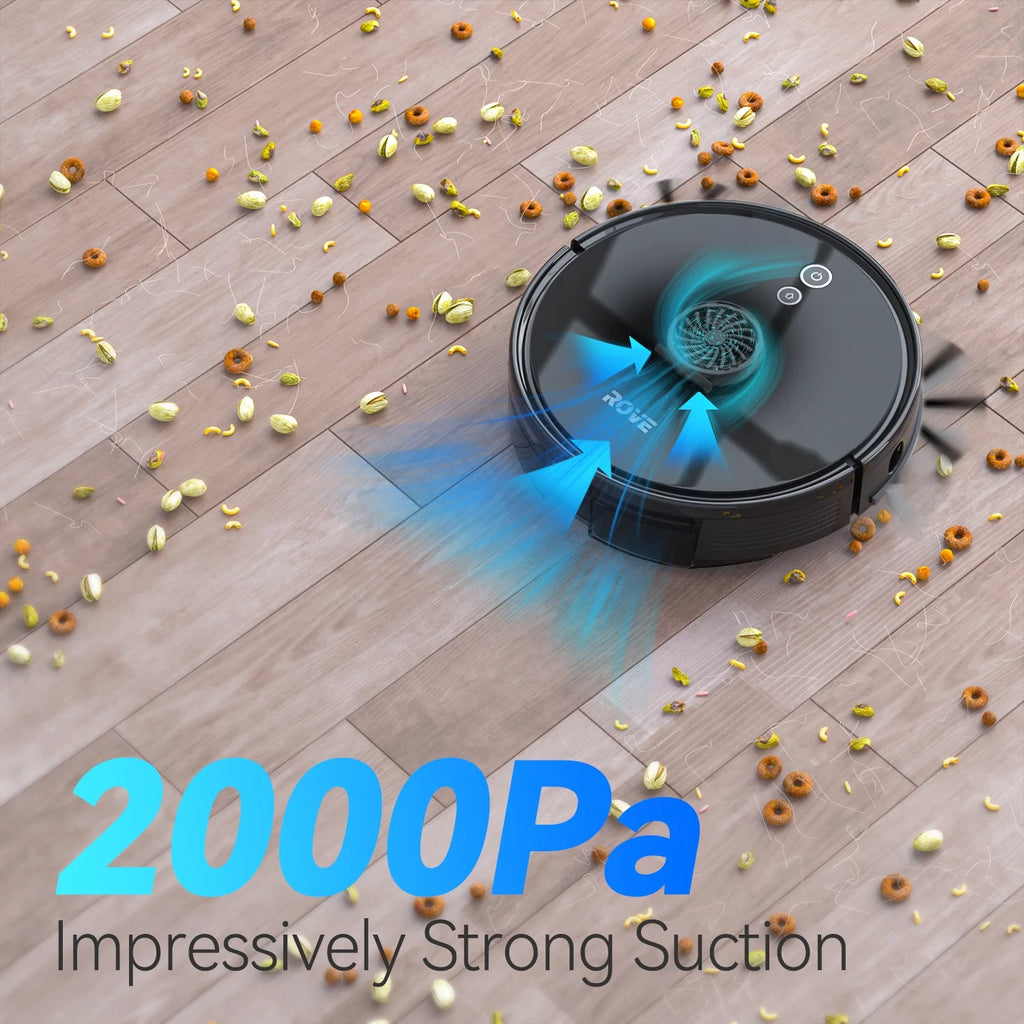 Robot Vacuum Cleaner 2000 Pa Suction E6825