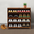 5 Tier Bamboo Shoe Rack Storage Bench C56641