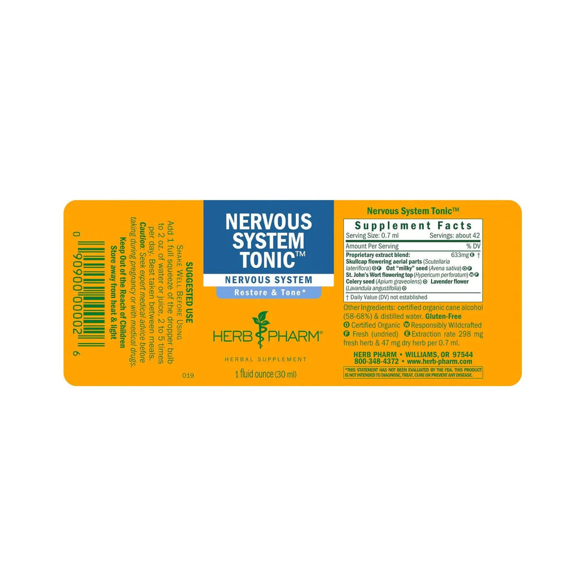 Nervous System Tonic Compound O49873