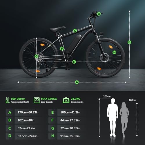 750W 26" Electric Mountain Bike V9193