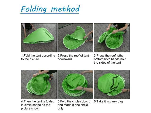 Pop Up Portable Sun Shelter Tent A42397
