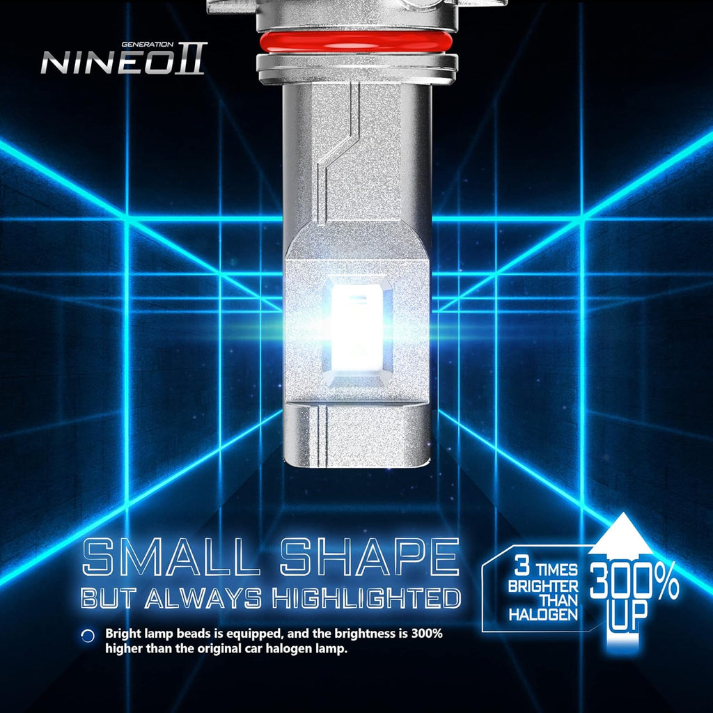 Pack of 4 24000LM 6500K Cool White LED Bulbs Combo S268
