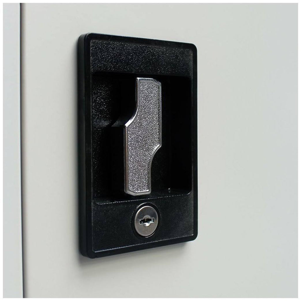 Gray Steel Locker Cabinet with 2 Doors U864
