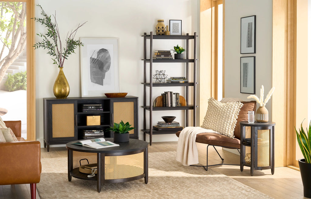 5 Shelf Wood Bookcase P783490