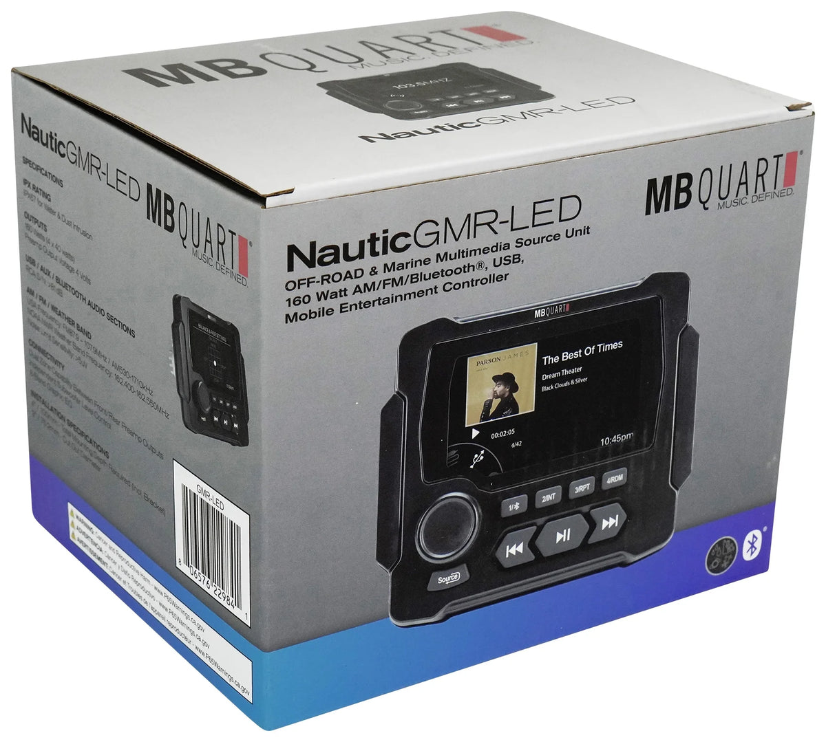 Marine Bluetooth Receiver with 4 6.5" Speakers F325745