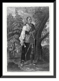 Framed Print Portrait of Hendrick Mohawk chief N166120