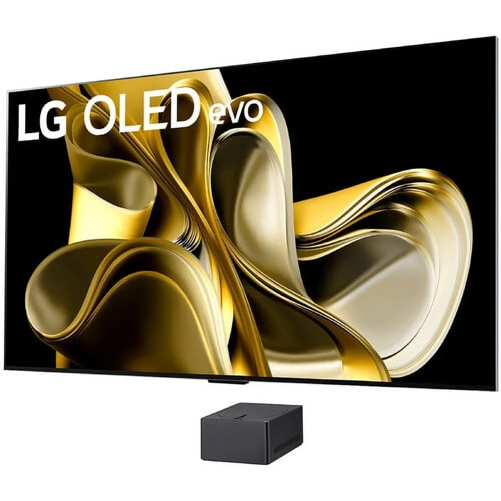 83-Inch OLED evo Smart Flat Screen TV with Wireless 4K Connectivity, Light Satin Silver E451