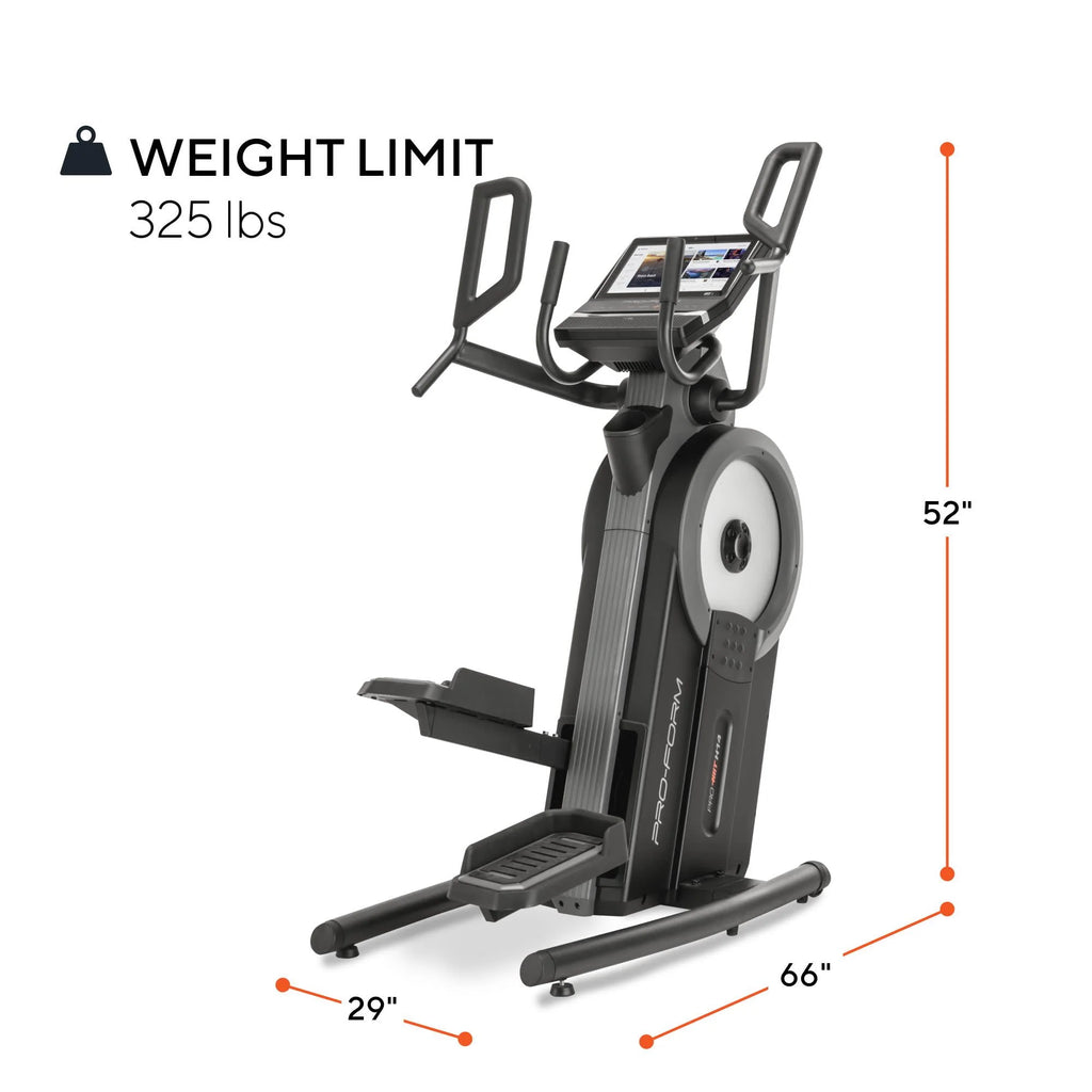 Elliptical with 14” Tilting Touchscreen M1946
