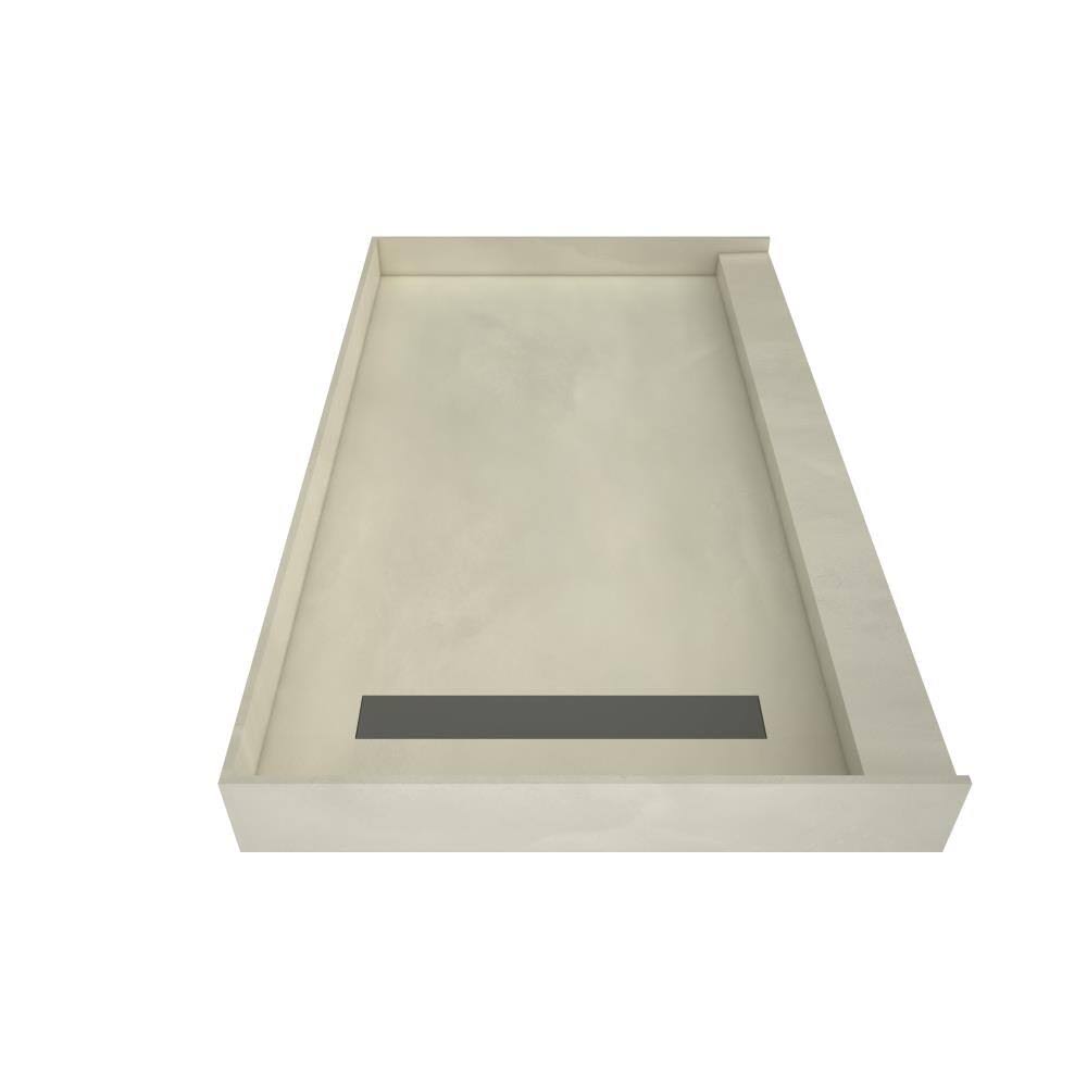 Single Threshold Shower Base with Drain L925
