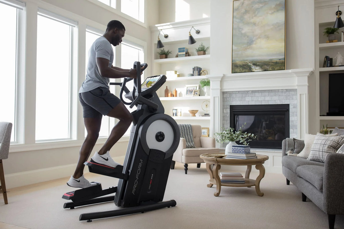 Elliptical with 14” Tilting Touchscreen M1946