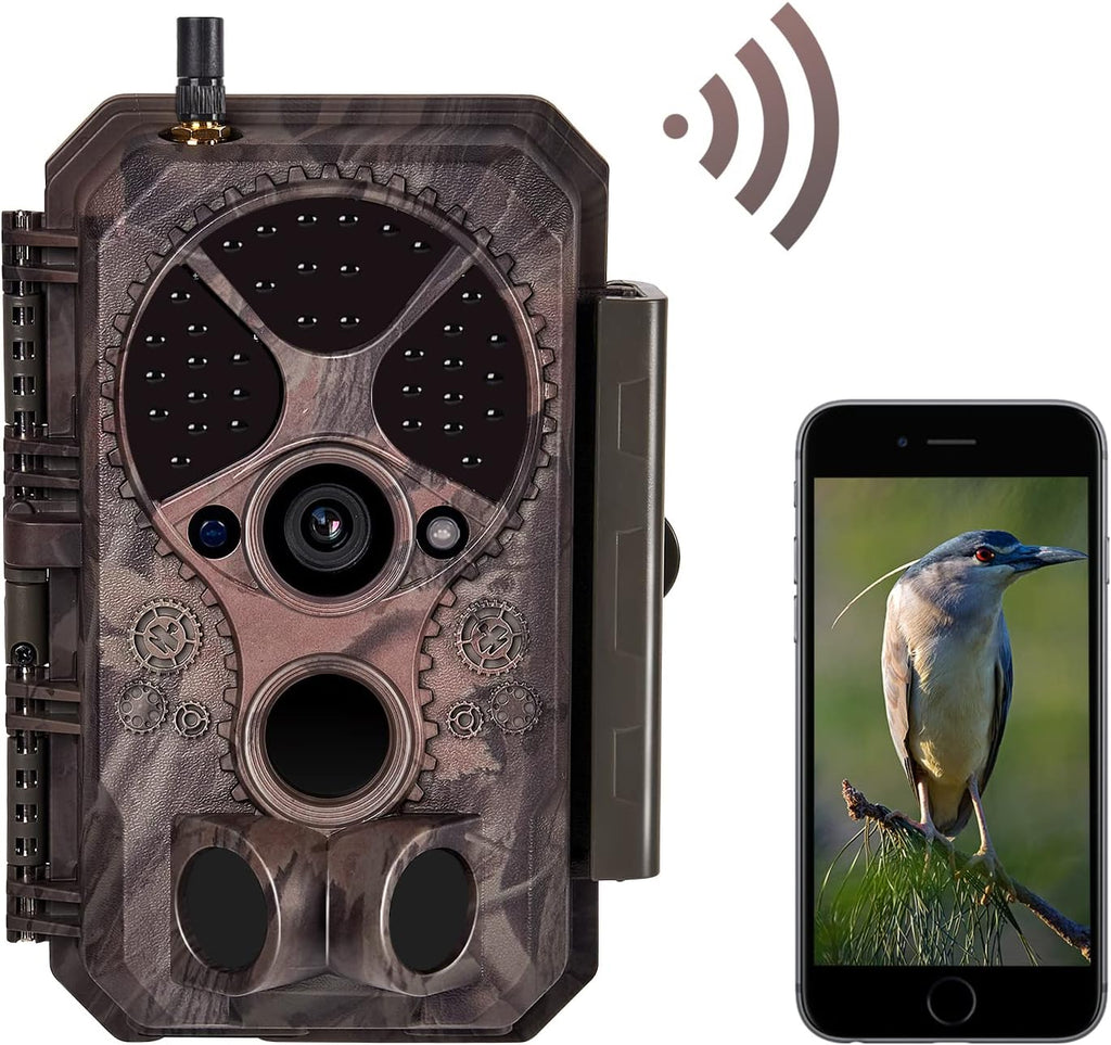 32MP 1296P Wireless Trail Camera with Night Vision Z93663