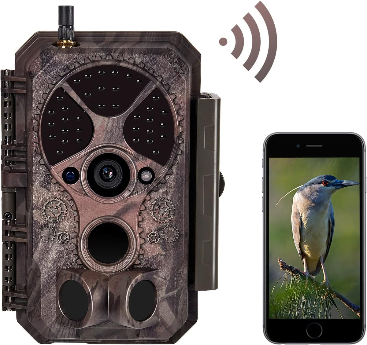 32MP 1296P Wireless Trail Camera with Night Vision Z93663
