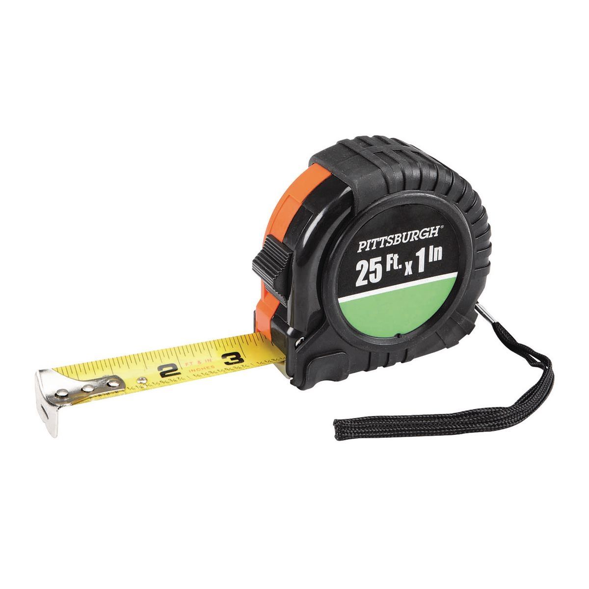 25 ft. x 1 in. Tape Measure with ABS Casing J73739