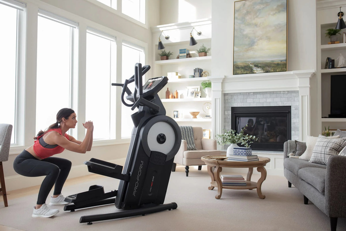 Elliptical with 14” Tilting Touchscreen M1946