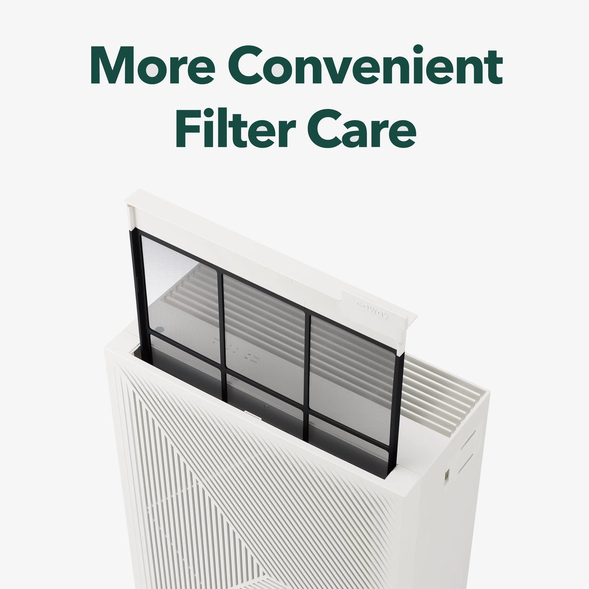 True HEPA Air Purifier with 214 sq. ft. Coverage in White E357