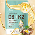 Vitamin D3 10000 iu Plus K2 (MK-7) 200 mcg P843048