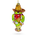 Blown Glass Christmas Ornament N454