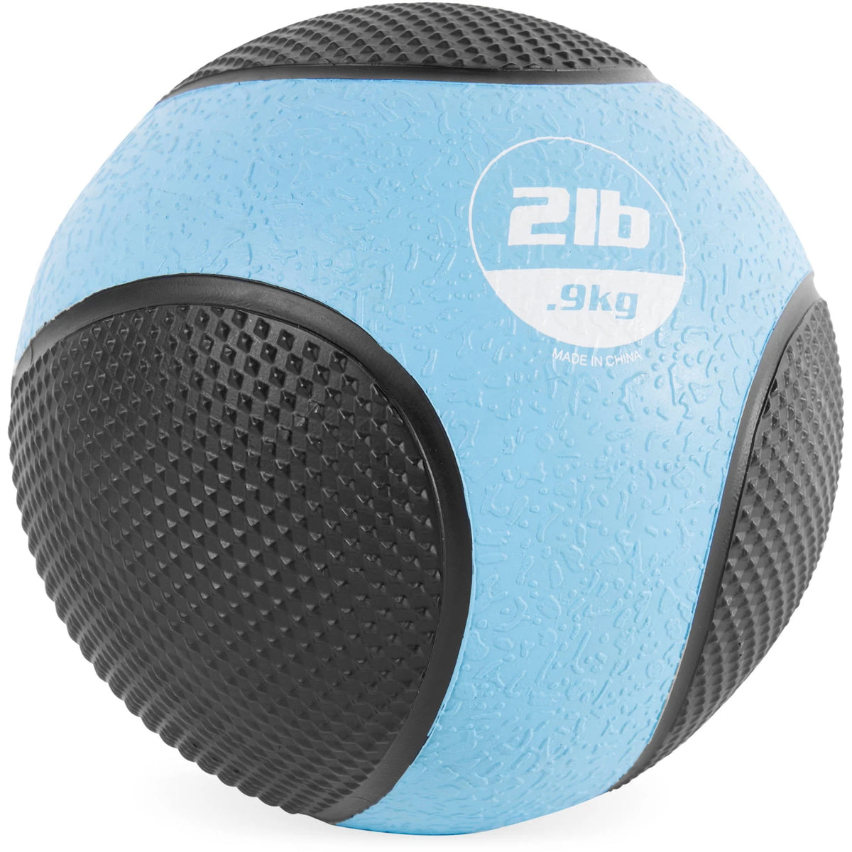 Weighted Rubber Textured Medicine Ball, 6 lbs F52176