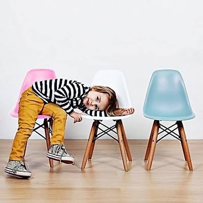 Yellow Kids Toddler Chairs Set of 2 V535