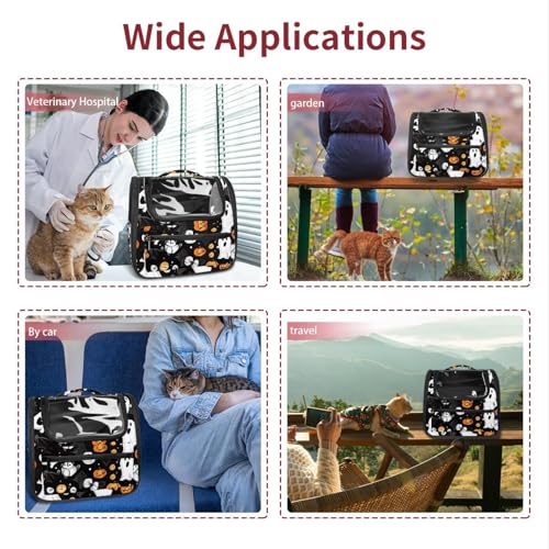 Soft Sided Pet Carrier for Small Medium Cats Dogs U342257