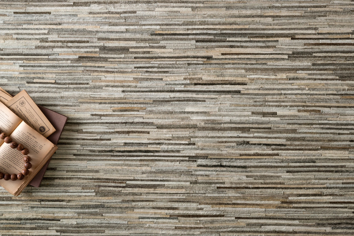 Silver 5' x 7'6 Rug F4174