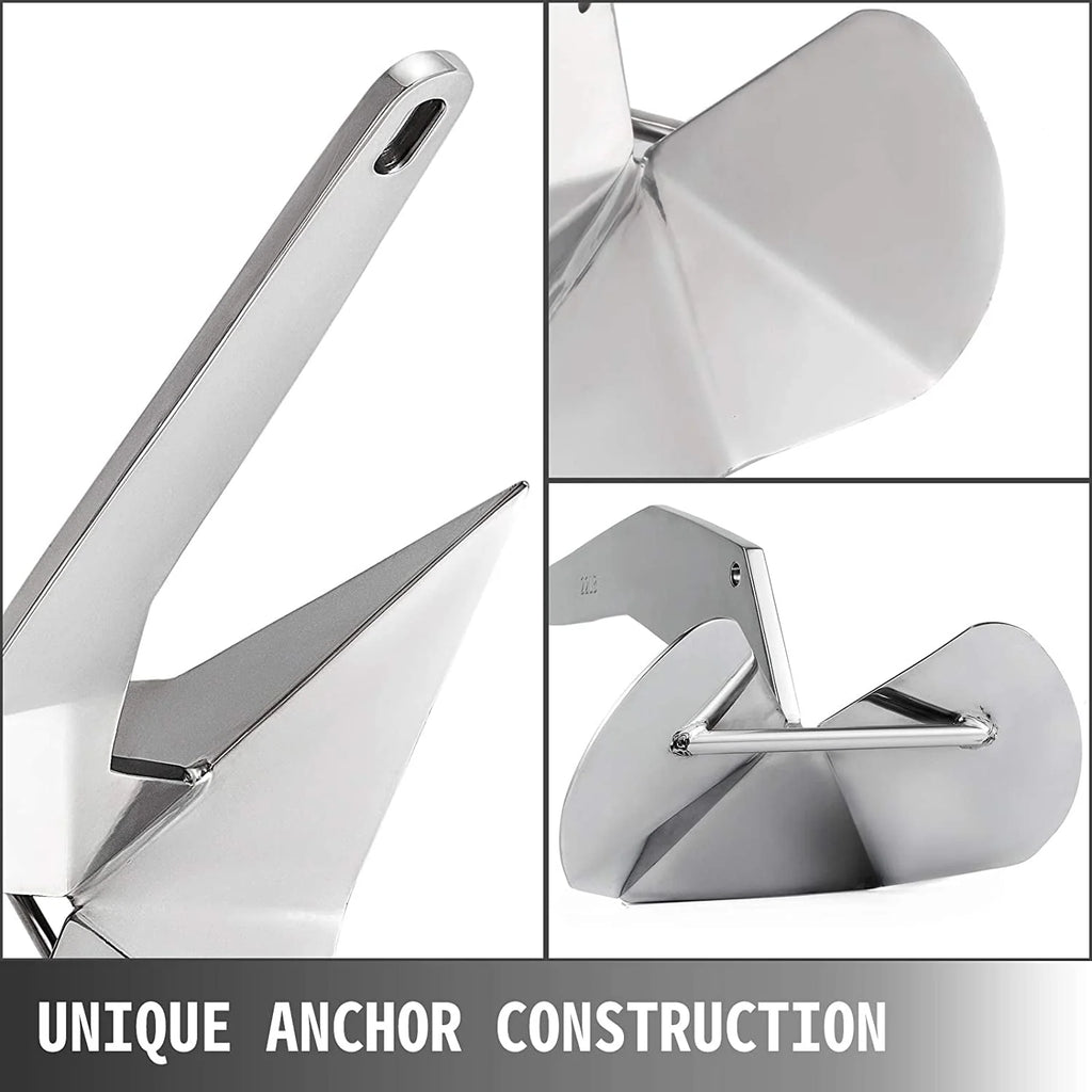 22 lb 316 Stainless Steel Boat Anchor P1474