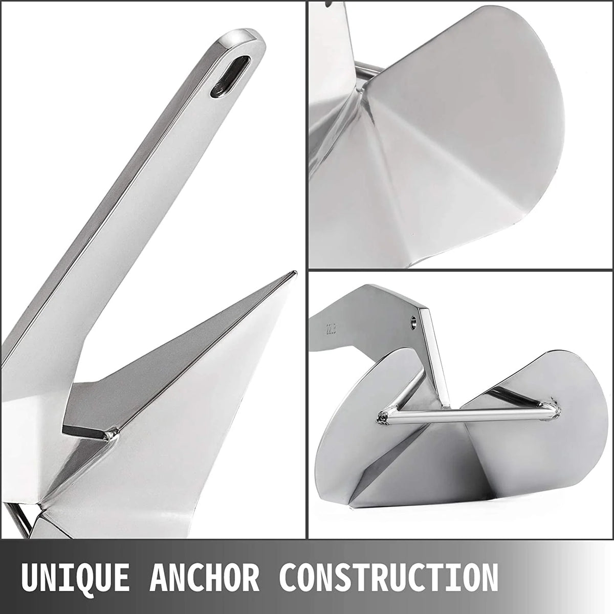 22 lb 316 Stainless Steel Boat Anchor P1474