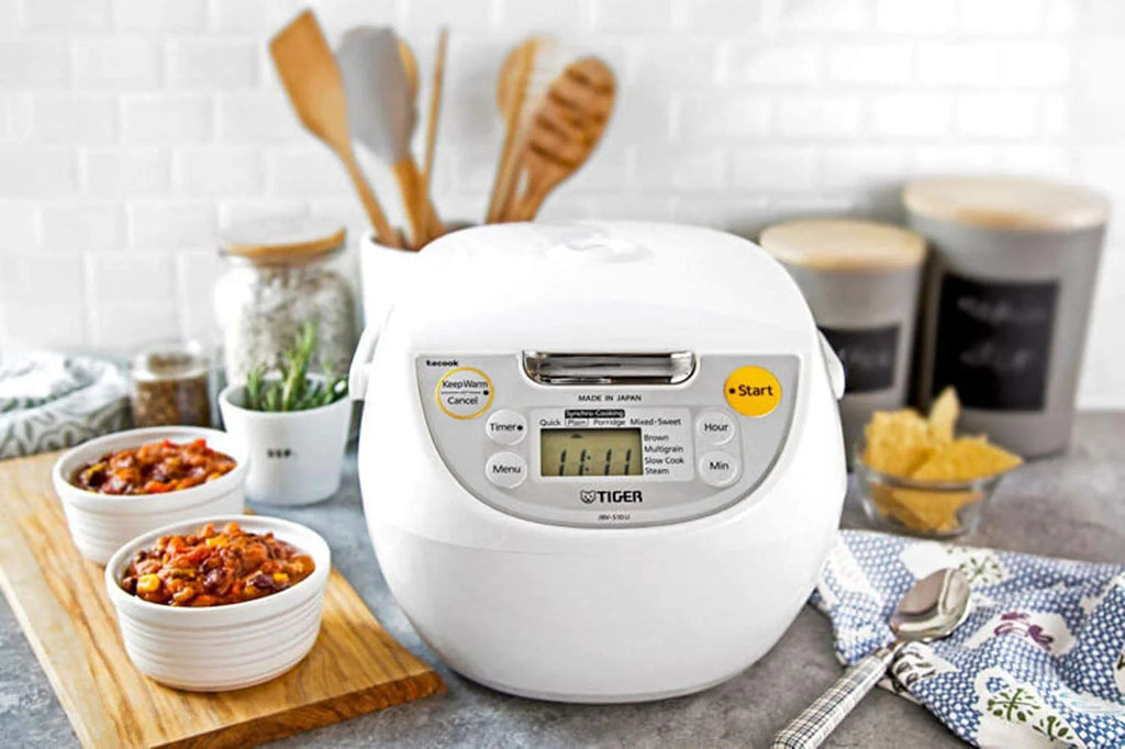 White 10 Cup Multi-Function Rice Cooker K8481