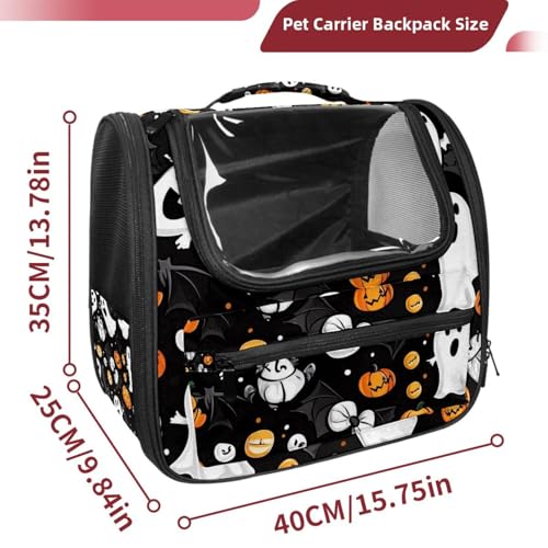 Soft Sided Pet Carrier for Small Medium Cats Dogs U342257