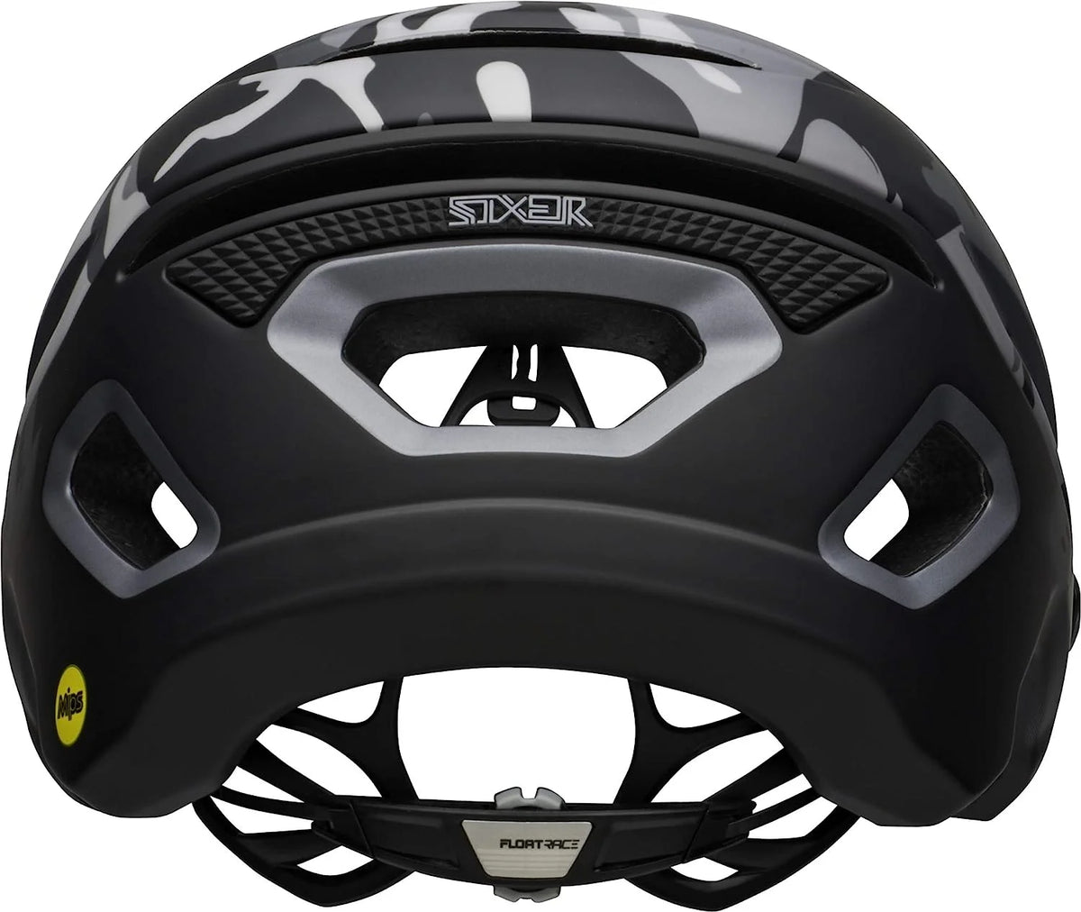 Matte Gloss Black Camo Mountain Bike Helmet C7170