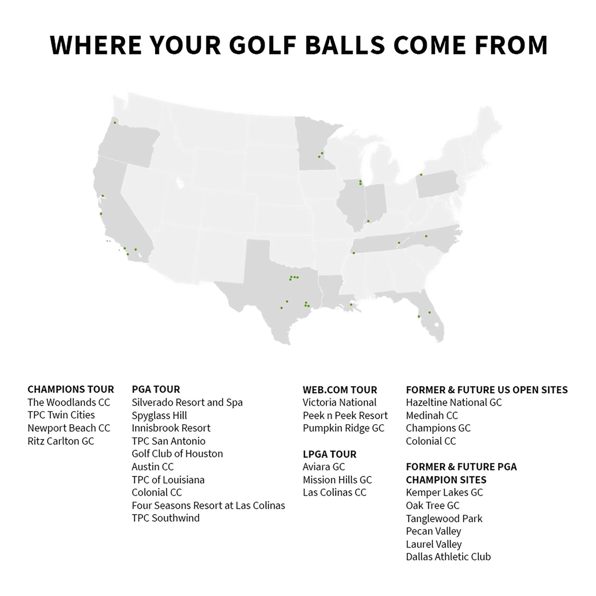 48 Pack White Mixed Golf Balls P211583
