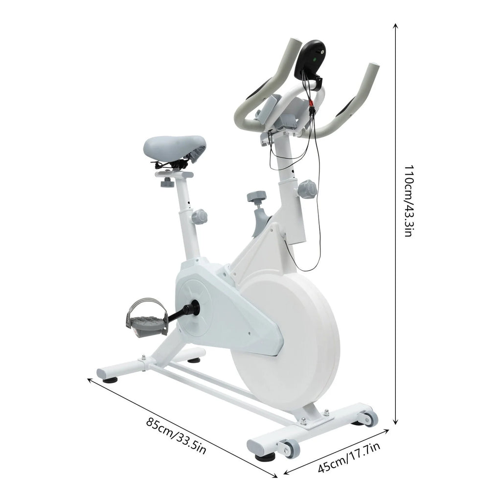 Indoor Cycling Exercise Bike Black S7302