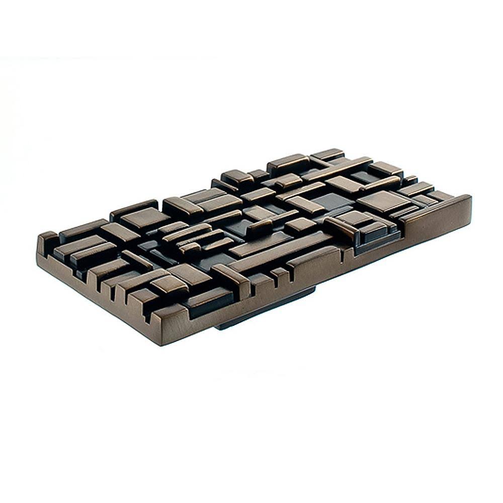 White Rectangular Cabinet Pull T287952