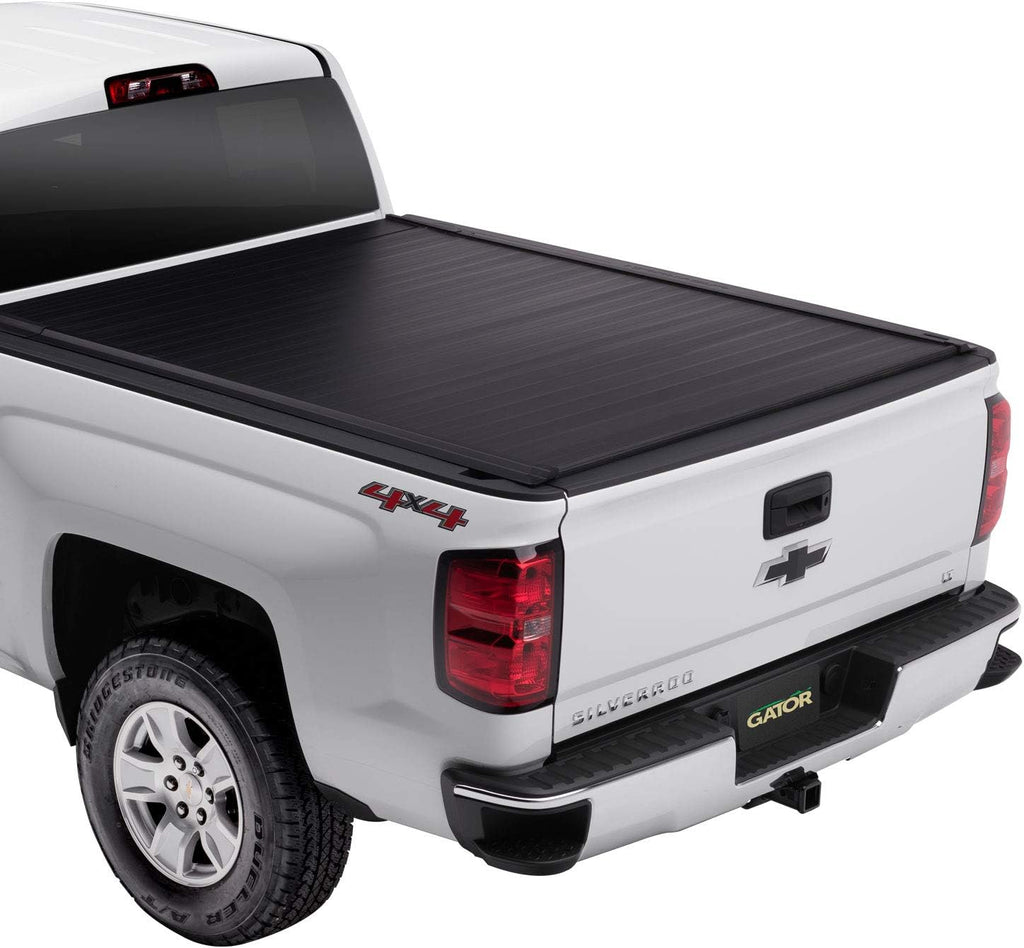 Retractable Truck Bed Tonneau Cover for 6' 7" Bed P102