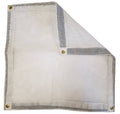 White Vinyl Coated Mesh Tarp 10 oz. D46219