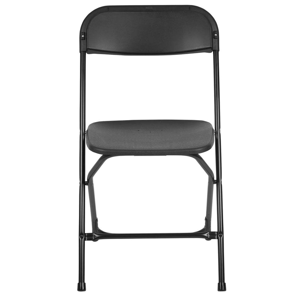 Black Plastic Folding Chair 2 Pack P692