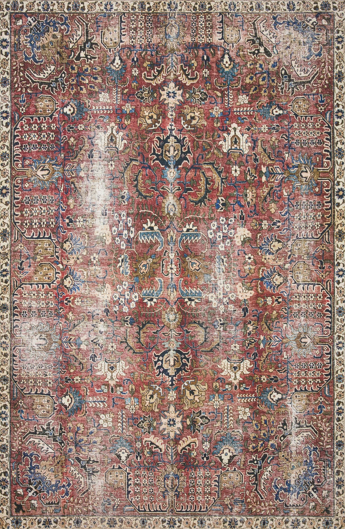 Merlot Multi 2.5' x 7'6 Rug O6644