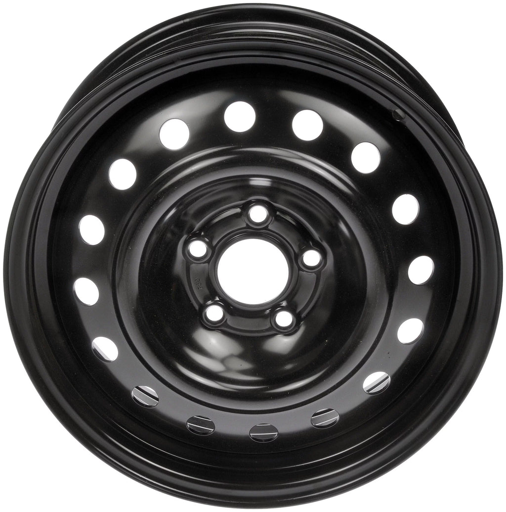 Steel 16 x 6-inch 5-Lug Black Wheel Rim U399528